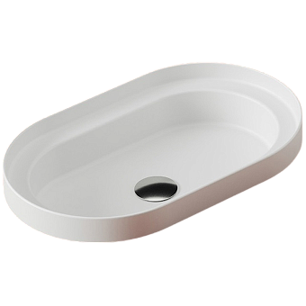 Раковина на консоль ArtCeram Fuori TFL033 01 00 58,3х36,3см