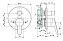Смеситель для ванны IDEAL STANDARD DOT 2.0 A7165AA хром