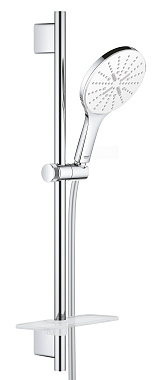 Душевой гарнитур GROHE Rainshower SmartActive 26592LS0 белый/хром