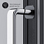 Угловое ограждение AM-PM Like Solo Slide W83G-315-090CG64 190х90см стекло тонированное