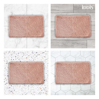 Коврик для ванной IDDIS Décor D16M580i12 50х80см розовый