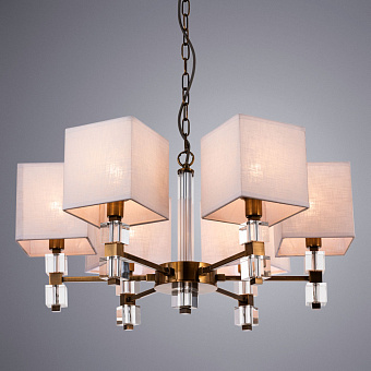Люстра подвесная Arte Lamp NORTH A5896LM-6PB 60Вт 6 лампочек E14