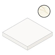 Плитка для ступеней Atlas Concord Италия Marvel Shine A45F Calacatta Imperiale Scalino Ang. Lappato 33х33см 0,109кв.м. лаппатированная