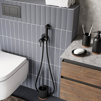 Смеситель для душа WASSERKRAFT A70638 чёрный