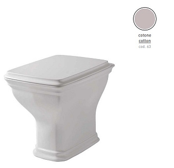 Унитаз напольный ArtCeram Civitas CIV003 63 00 ободковый