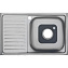 Мойка кухонная MELANA 8050 005 t R (*10) 80х50см хром