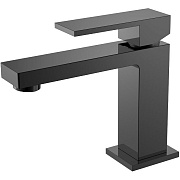 Смеситель для раковины Boheme Qubic 471-SGM оружейная сталь