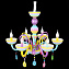 Люстра подвесная ST Luce ORNATO SL672.783.06 240Вт 6 лампочек E14