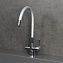 Смеситель для кухни LEMARK Comfort LM3075C-Silver серебристый/хром