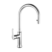 Смеситель для кухни RAVAK KM X070078 выдвижной излив хром
