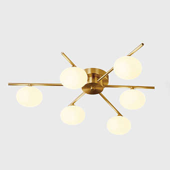 Люстра потолочная ImperiumLOFT Dahlia 223640-23 240Вт 6 лампочек G9