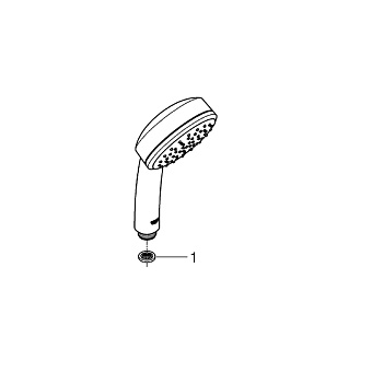 Ручной душ GROHE Tempesta Cosmopolitan 26082002 хром