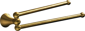 Полотенцедержатель Gedy Romance 7523(44) бронза 18см