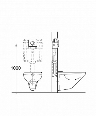 Панель смыва GROHE Skate Air 38506P00 хром