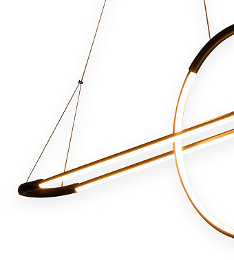 Люстра подвесная KINK Light Лия 08492-1,19 62Вт 2 лампочек LED