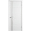 Межкомнатная дверь Владимирская фабрика дверей Stockholm Trivia Polar White Gloss Эмаль 700х2000мм остеклённая