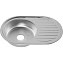 Мойка кухонная MELANA 7750 122M ti (*12) 77х50см хром