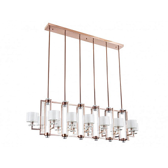 Светильник подвесной Newport 4400 4408+6/S black nickel 60Вт E14