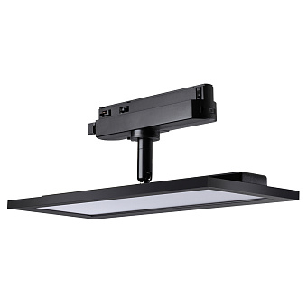 Трековый светильник Novotech VOLO 358893 24Вт LED чёрный для однофазного трека