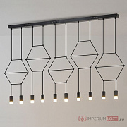 Светильник потолочный ImperiumLOFT Via 177942-26 400Вт G9