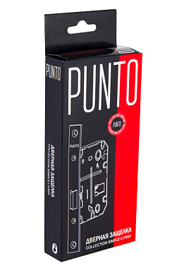 Замок врезной PUNTO L72-50 SN матовый никель