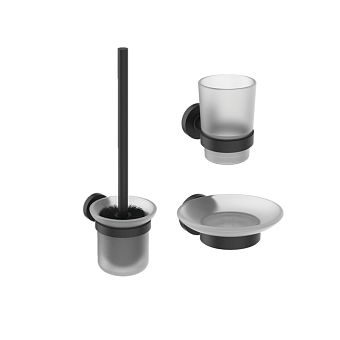 Набор аксессуаров для ванной IDEAL STANDARD IOM A9245XG Silk Black 2 предметов