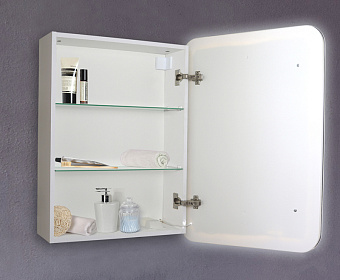 Шкаф зеркальный Azario Фиджи LED-00002362 15х50х75см с подсветкой