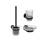 Набор аксессуаров для ванной IDEAL STANDARD IOM A9245XG Silk Black 2 предметов