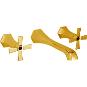 Смеситель для раковины Cisal Cherie CX0135107C золото