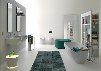 Биде подвесное Kerasan Aquatech 372401*1