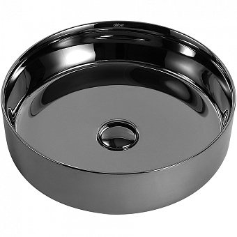 Раковина накладная Abber BEQUEM AC2109GS 40х40см
