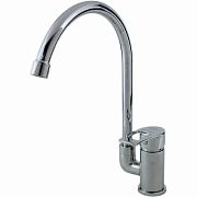 Смеситель для кухни ESKO LEON LN 519 высокий излив хром