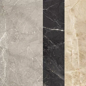 Матовый керамогранит ABK Play PF60005897 Marble Black 20х20см 1,04кв.м.