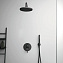 Смеситель для ванны IDEAL STANDARD CERALINE A7389XG чёрный матовый