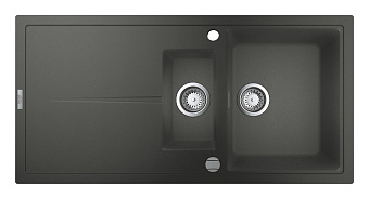 Мойка кухонная GROHE K400 31642AT0 100х50см серый