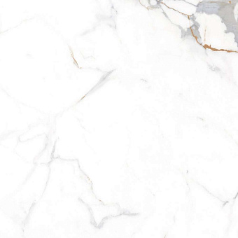 Полированный керамогранит Global Tile Calacatta Imperial_GT GT60606103PR белый 60х60см 1,44кв.м.