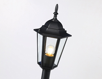 Светильник ландшафтный Ambrella Garden ST2037 40Вт IP54 E27 прозрачный/чёрный