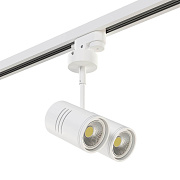 Трековый светильник Lightstar Rullo A1T214446 100Вт GU10 белый для однофазного трека