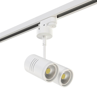 Трековый светильник Lightstar Rullo A1T214446 100Вт GU10 белый для однофазного трека