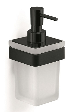 Дозатор Gedy Samoa A881(14) чёрный матовый