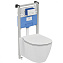 Инсталляция с унитазом IDEAL STANDARD PROSYS CONNECT R030701