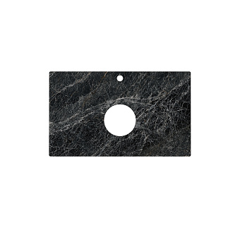 Столешница KERAMA MARAZZI Plaza PL1.VT93.80 Керамогранит 80х48см Риальто тёмный серый лаппатированный