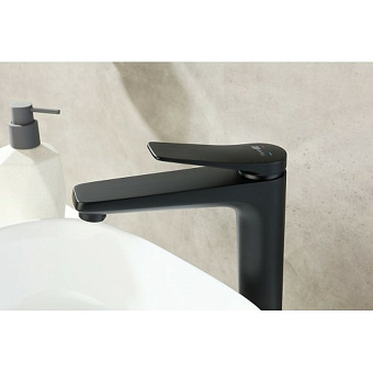 Смеситель для раковины LEMARK Bronx LM3709BL чёрный