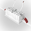 Светильник точечный встраиваемый Maytoni Alfa LED DL043-02-10W3K-SQ-WB 20Вт LED