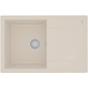 Мойка кухонная LEMARK IMANDRA 760 9910030 50х76см шампань