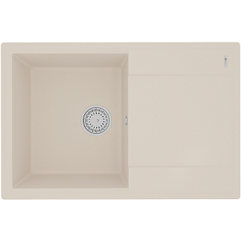 Мойка кухонная LEMARK IMANDRA 760 9910030 50х76см шампань