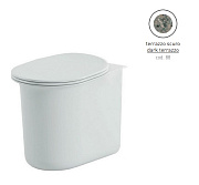 Унитаз приставной ArtCeram Chic CHV002 88 00 безободковый