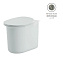 Унитаз приставной ArtCeram Chic CHV002 88 00 безободковый