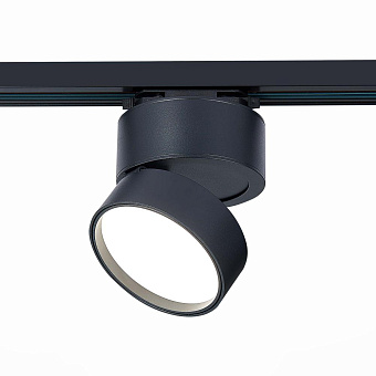 Трековый светильник ST Luce ST651 ST651.446.14 14Вт LED чёрный для однофазного трека