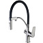 Смеситель для кухни LEMARK Bronx LM3761GM с краном для питьевой воды графит